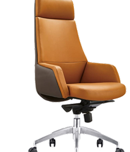 ALBERTO High Back Leather Chair