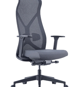 ALBERTO High Back Leather Chair